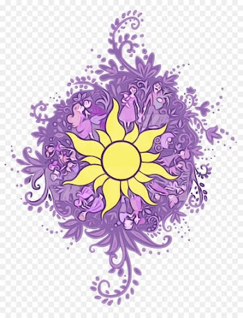 purple violet pattern plant flower