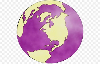 purple violet pink globe world
