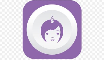 purple violet smile illustration - Carbonmade 