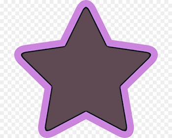 purple violet star