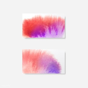 Purple watercolor style banner vector | Free stock vector - 530643