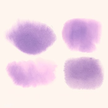 Purple watercolor style banner vector | Free stock vector - 530652