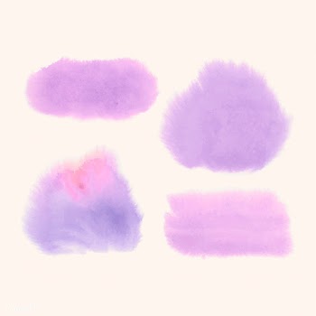 Purple watercolor style banner vector | Free stock vector - 530662