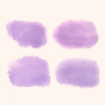 Purple watercolor style banner vector | Free stock vector - 530701
