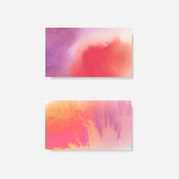 Purple watercolor style banner vector | Free stock vector - 530708