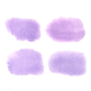 Purple watercolor style banner vector | Free stock vector - 530731