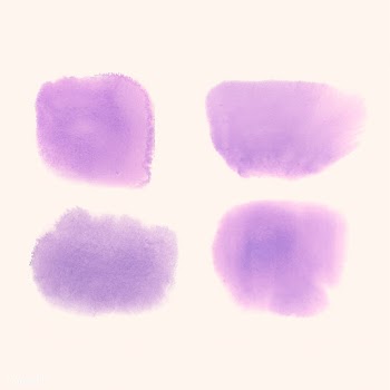 Purple watercolor style banner vector | Free stock vector - 530743