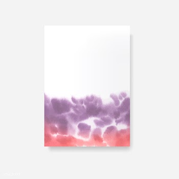 Purple watercolor style banner vector | Free stock vector - 530757