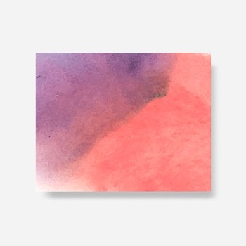 Purple watercolor style banner vector | Free stock vector - 530803