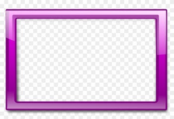 Purple Webcam Frame Clipart Borders And Frames Picture - Purple Frames