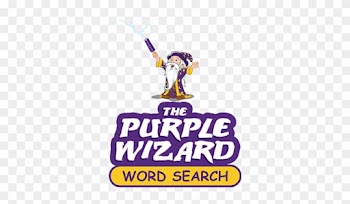 Purple Wizard Word Search - Poster