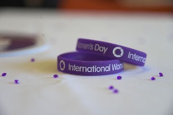 Purple wristband, International Women's Day, | Free Photo - rawpixel