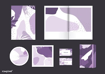 PurpleMemphis pattern vector set | Free stock vector - 540066