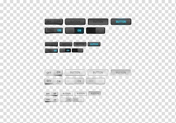 Push-button Mobile app, Two-color UI button transparent background PNG clipart