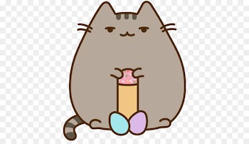Pusheen Cat Sticker Telegram Stationery - Cat 
