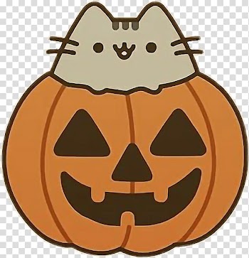 Pusheen Stamper Set Cat Book Amazon.com, halloween pumpkin transparent background PNG clipart