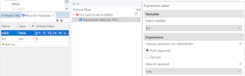 Pushing a data table content to a list - RPA Express - WorkFusion ...