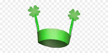 Put A 4 Leaf Clover To Either Side Of The Hat - Saint Patrick's Day Crafts