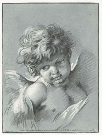 Putto (ca. 1756&ndash;1776) by Gilles | Free Photo - rawpixel