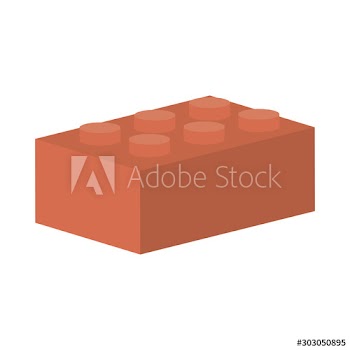 puzzle block baby toy icon
