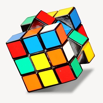 Puzzle cube game isolated design | Free Photo - rawpixel