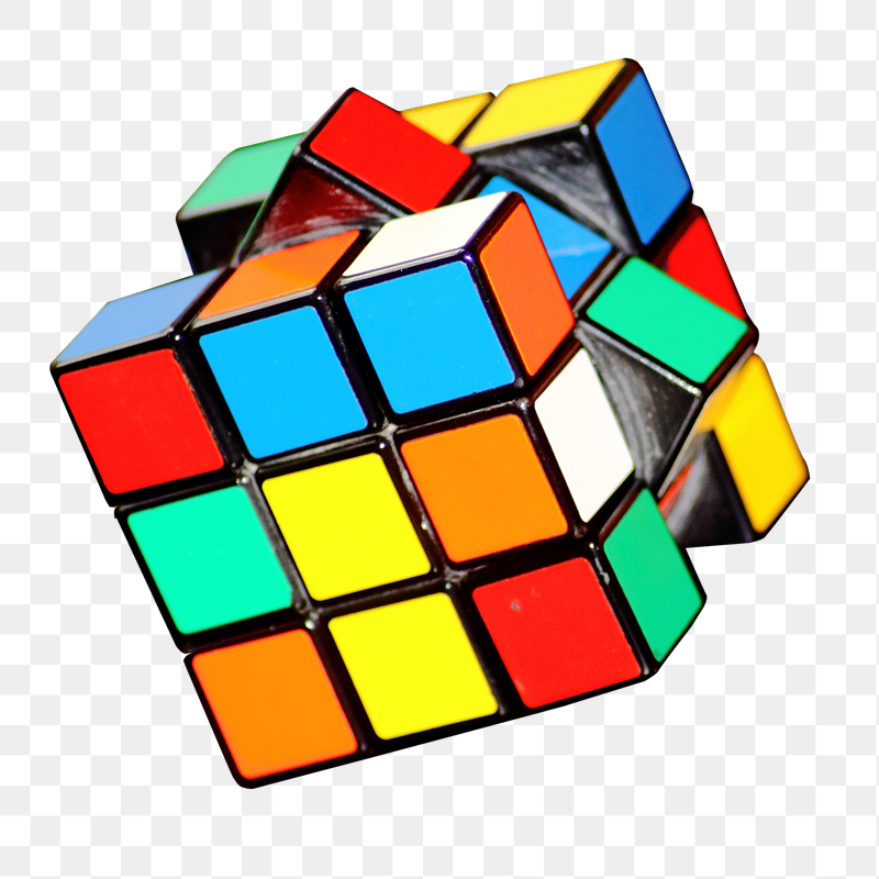 Puzzle cube game png sticker, | Free PNG - rawpixel