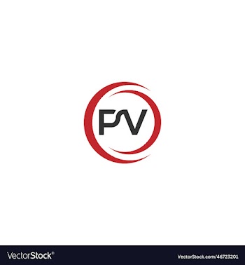 pv logo design template graphic branding
