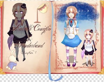PW: Arabelle, two girl anime characters transparent background PNG clipart