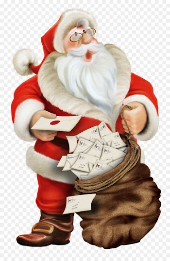 Pxe8re Noxebl Santa Claus Christmas Clip art - Santa Claus distributed gifts 