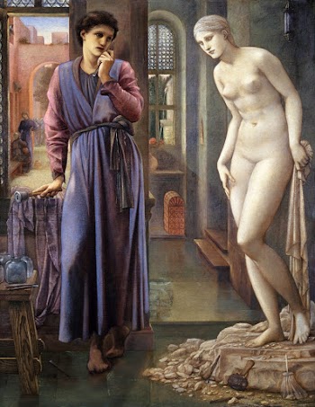 Pygmalion and the Image - The Hand Refrains… | Free public domain illustration