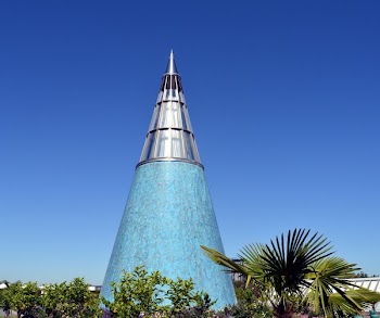 Pyramid Building Surround With Trees
