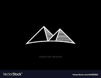 pyramid elegant brand icon