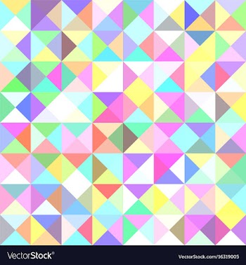 Pyramid pattern background - mosaic from triangles vector image