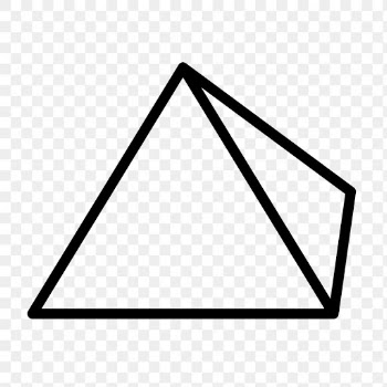 Pyramid png graphic design icon business… | Free stock illustration | High Resolution graphic