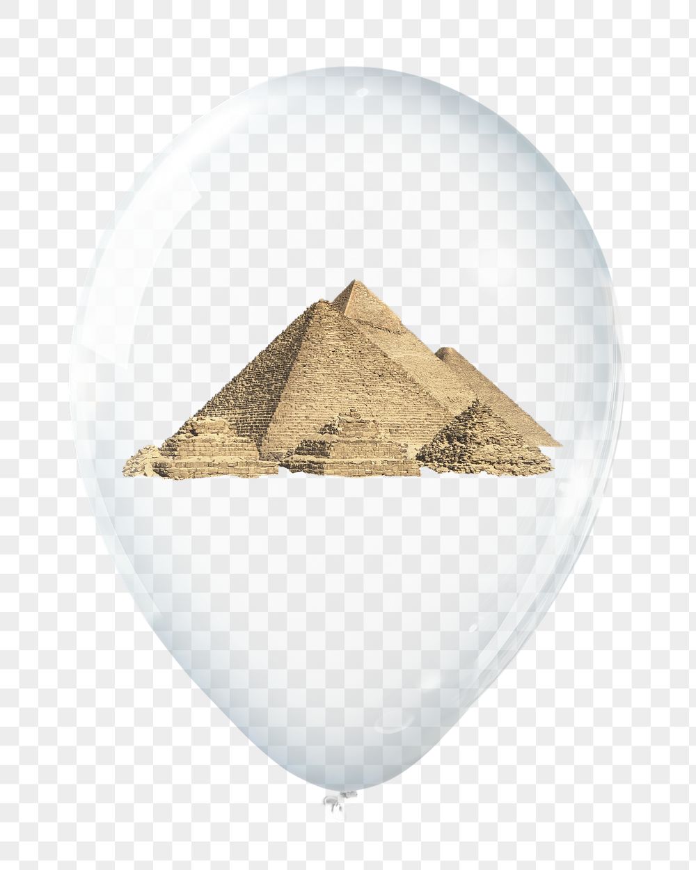 Pyramid png, structure in clear | Free PNG - rawpixel