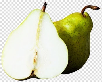 Pyrus nivalis Fruit, Pear transparent background PNG clipart