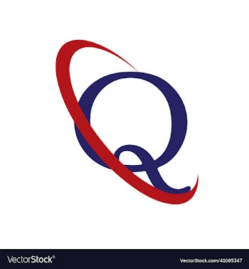 q letter logo template