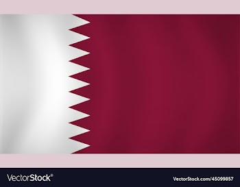 qatar flag background