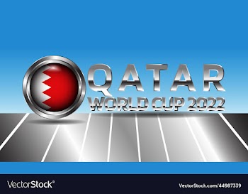 qatar flag in circle shape
