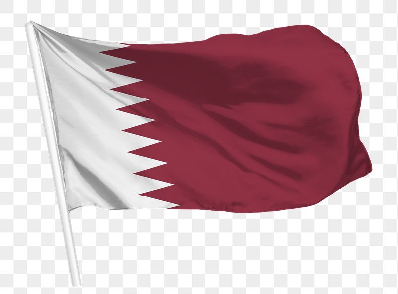 Qatar flag png waving, national | Free PNG - rawpixel