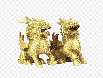 Qilin - Copper Golden Unicorn 