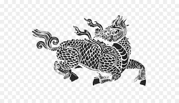 Qilin u7075u517d Graphic design Clip art - Unicorn pattern 