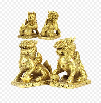 Qilin Unicorn Sculpture Feng shui - Unicorn sculpture 