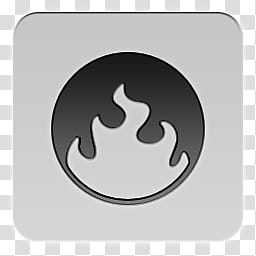Quadrates Extended, round black frame with white fire illustration transparent background PNG clipart