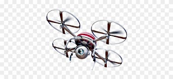 Quadrocopter, Camera, Drone, Fly - Drone Robot Png