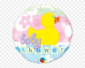 Qualatex 18 Inch Baby Shower Rubber Duckie Balloon