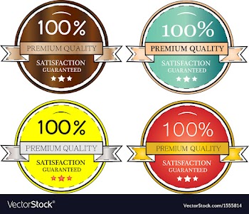 Quality Labels vector image