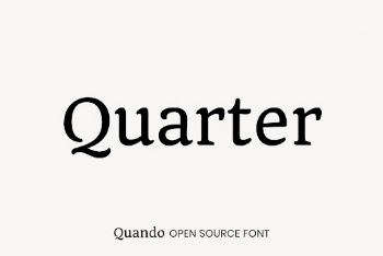 Quando open source font by Joana | Free Font Add-on - rawpixel