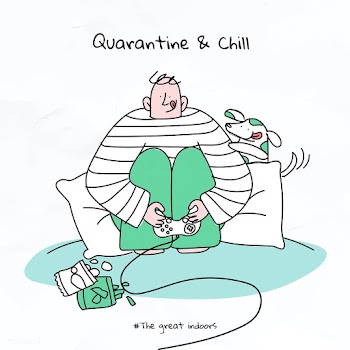 Quarantine and chill coronavirus vector | Free  vector - 2300943