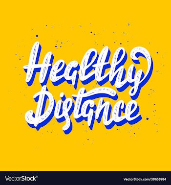 quarantine lettering with quote for posters